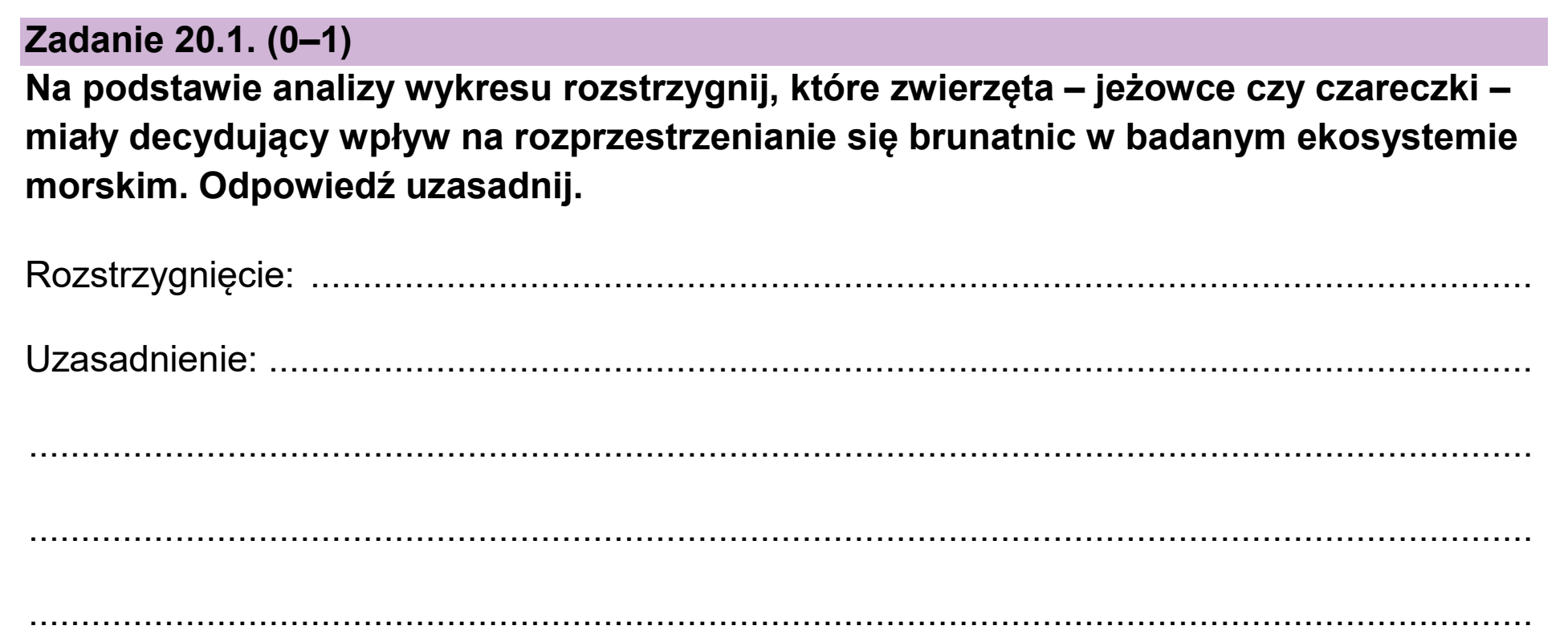 Matura próbna, styczen 2026, zadanie 20.1