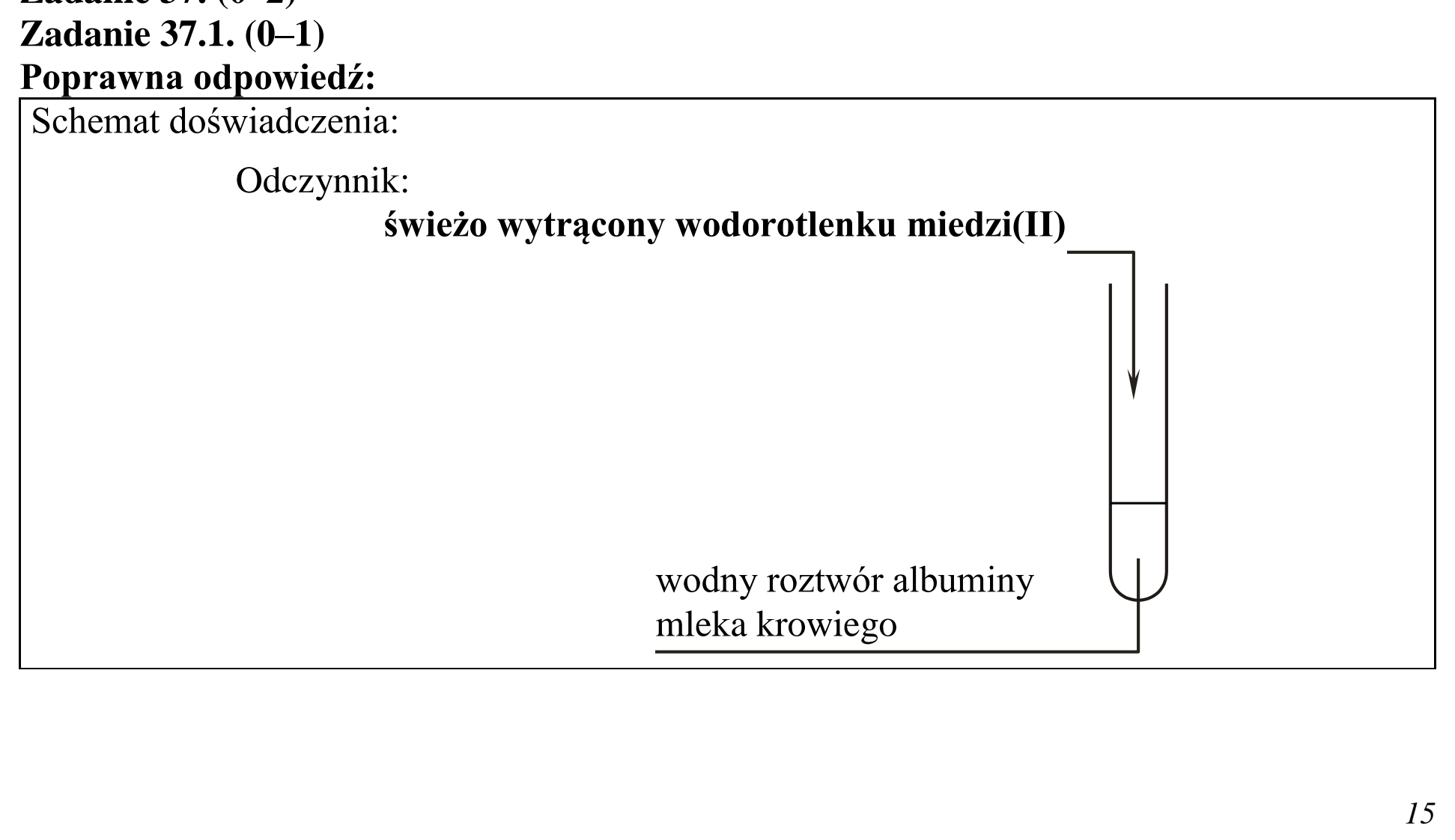 Matura dodatkowa, czerwiec 2015, odpowiedź do zadania 37.1, fragment 1