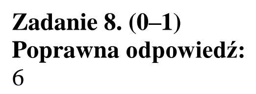 Matura dodatkowa, czerwiec 2015, odpowiedź do zadania 8, fragment 1