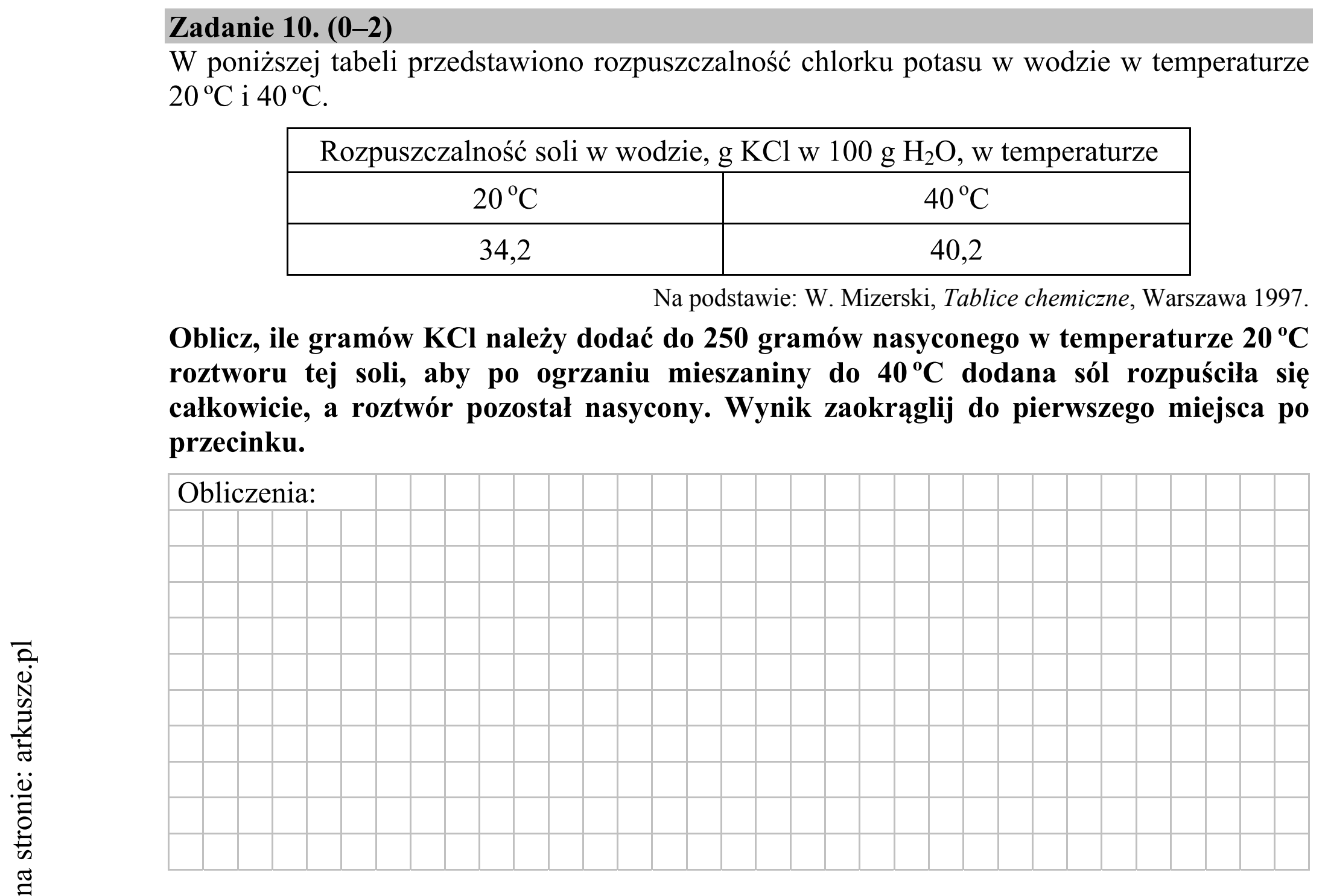 Matura dodatkowa, czerwiec 2015, zadanie 10