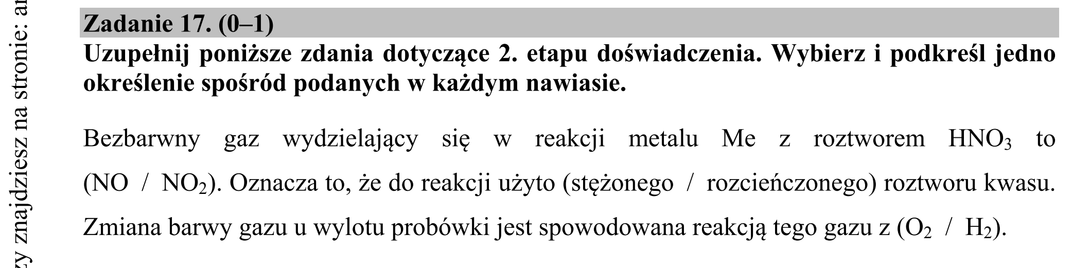 Matura dodatkowa, czerwiec 2015, zadanie 17