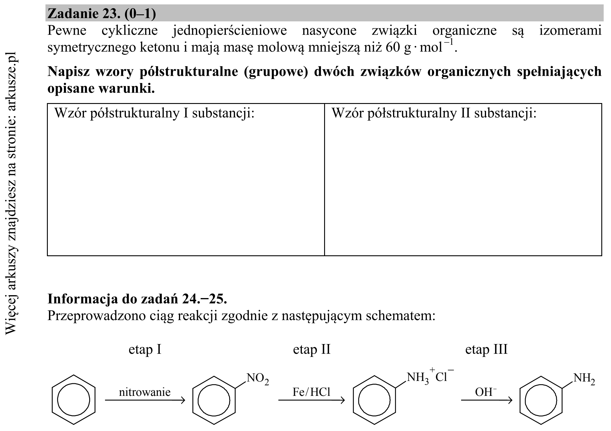 Matura dodatkowa, czerwiec 2015, zadanie 23
