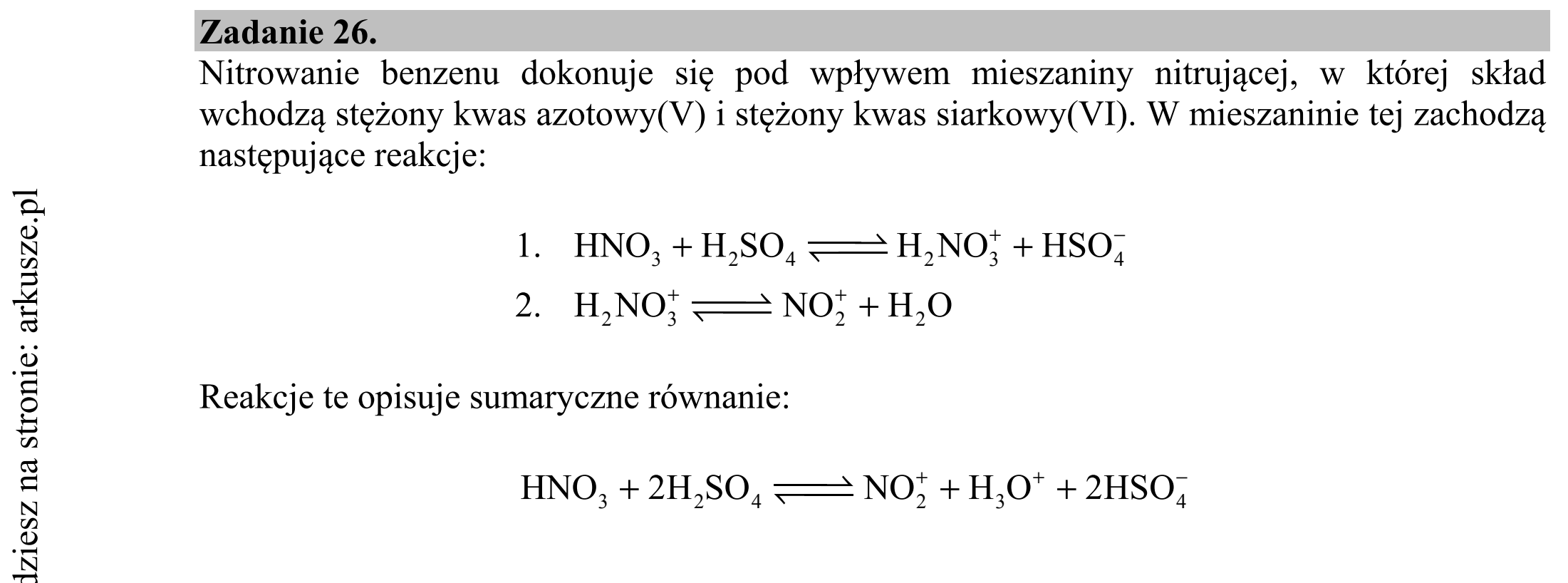 Matura dodatkowa, czerwiec 2015, wstęp zadania 26