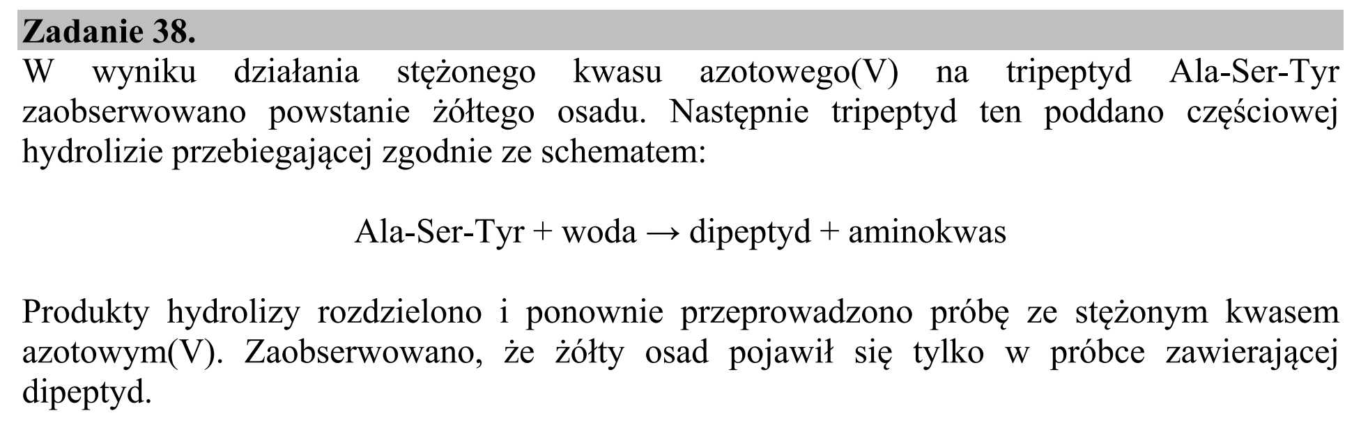 Matura dodatkowa, czerwiec 2015, wstęp zadania 38