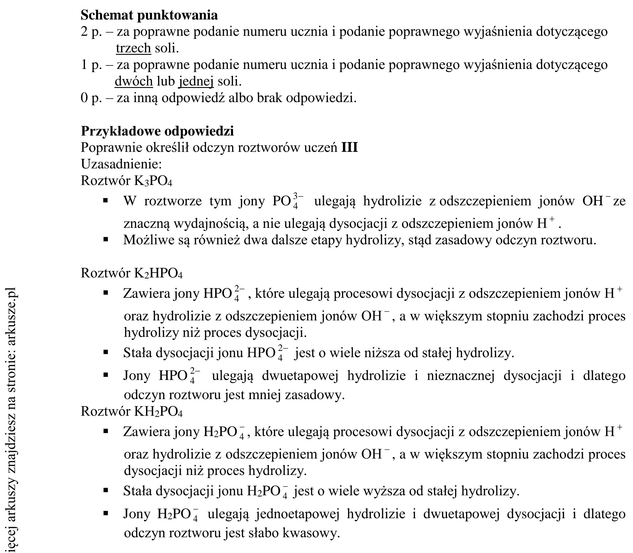 Matura dodatkowa, czerwiec 2016, odpowiedź do zadania 21, fragment 2