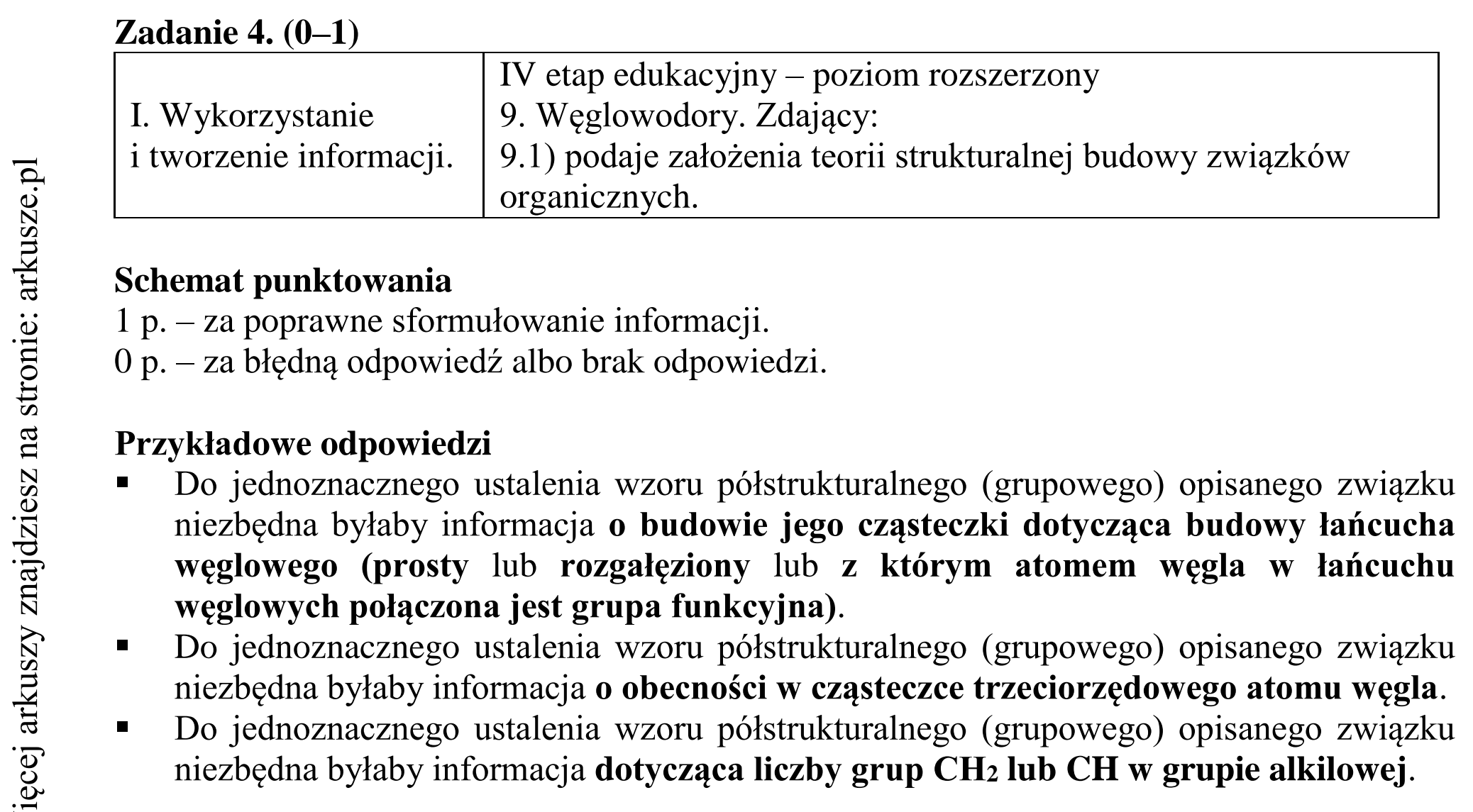 Matura dodatkowa, czerwiec 2016, odpowiedź do zadania 4