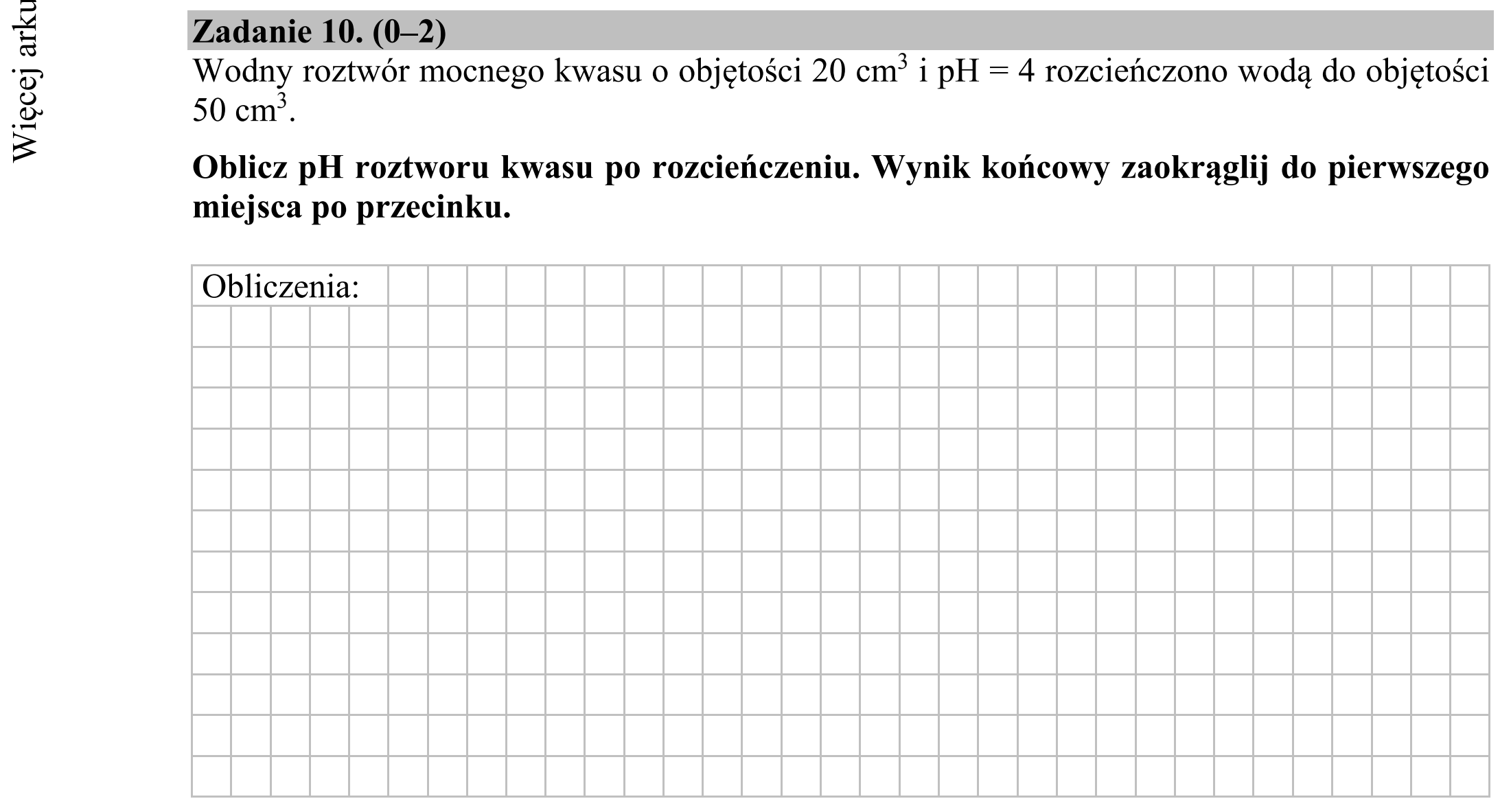 Matura dodatkowa, czerwiec 2016, zadanie 10