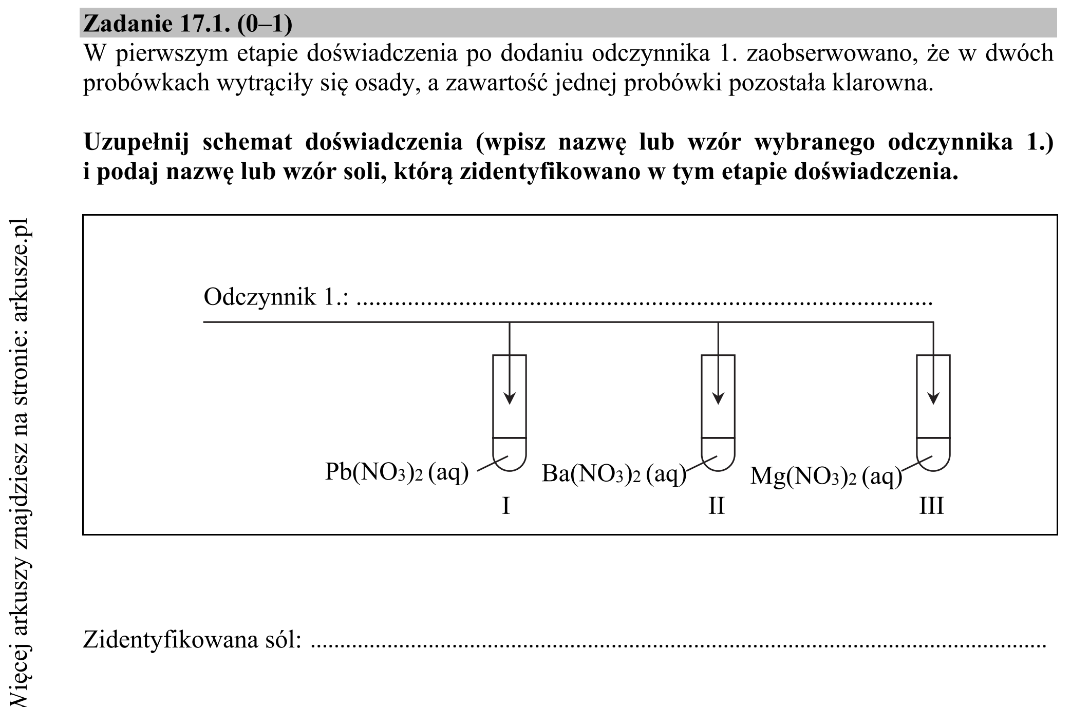 Matura dodatkowa, czerwiec 2016, zadanie 17.1