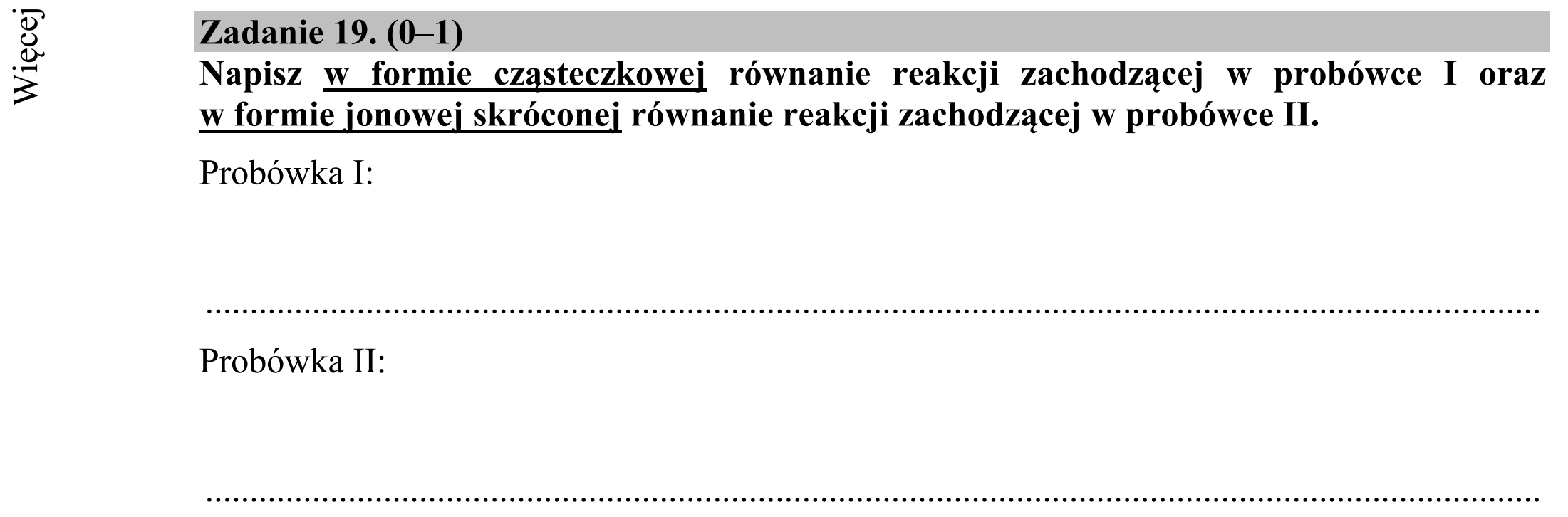 Matura dodatkowa, czerwiec 2016, zadanie 19