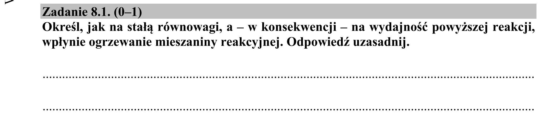 Matura dodatkowa, czerwiec 2016, zadanie 8.1