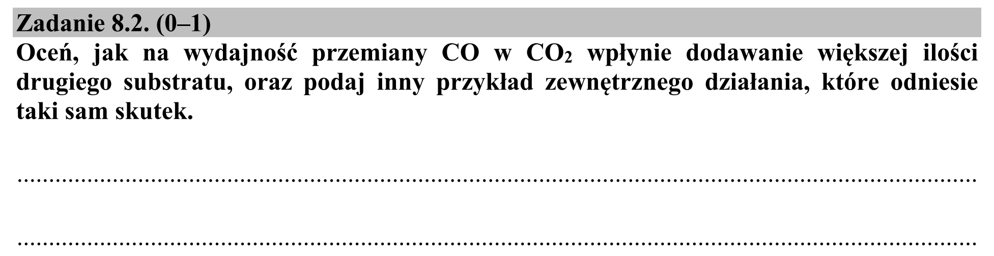 Matura dodatkowa, czerwiec 2016, zadanie 8.2