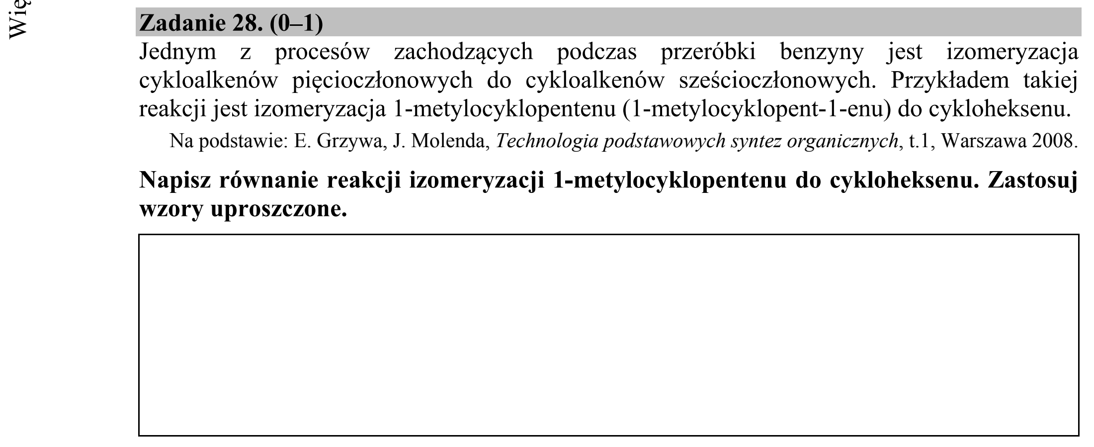 Matura dodatkowa, czerwiec 2017, zadanie 28