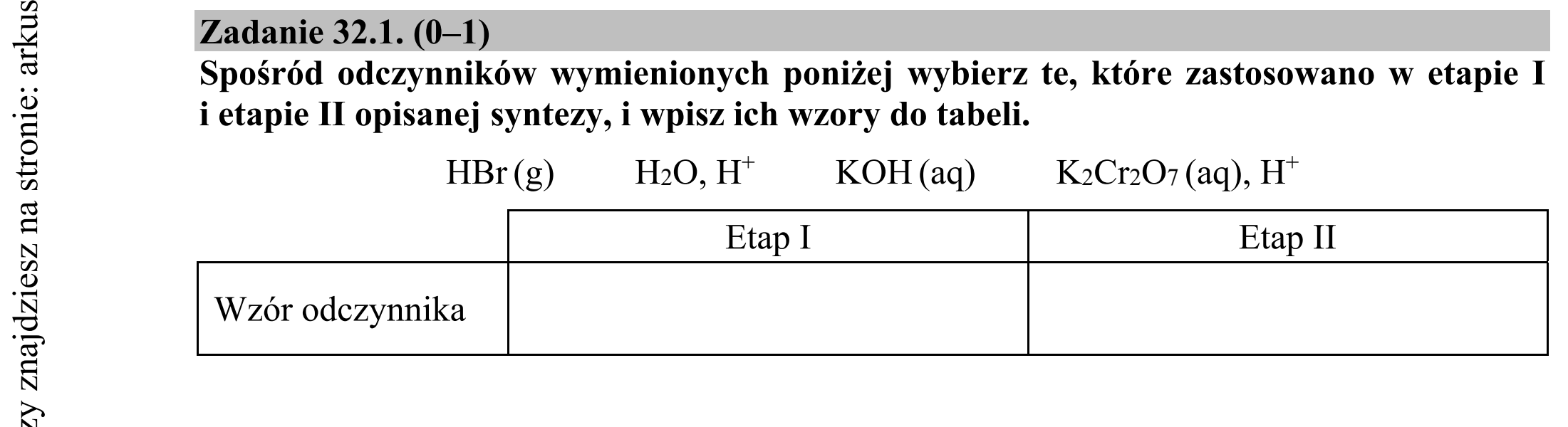 Matura dodatkowa, czerwiec 2017, zadanie 32.1
