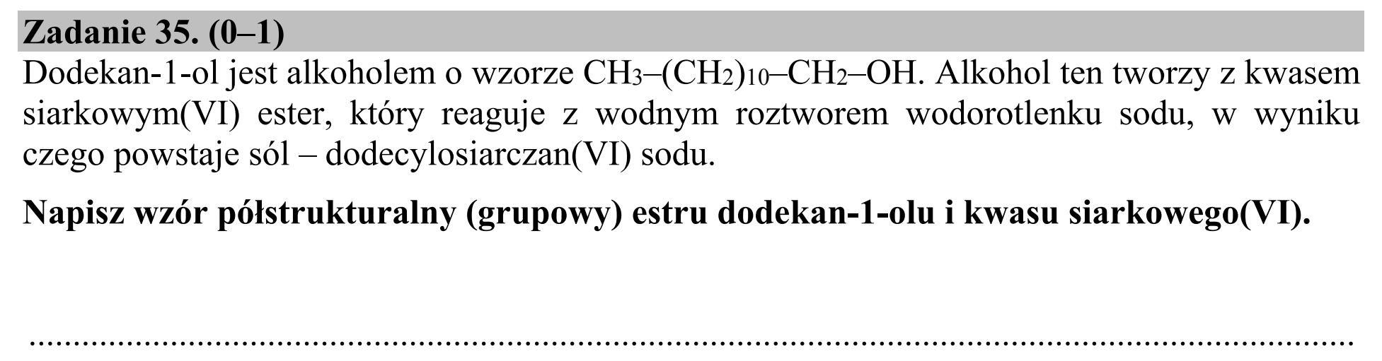 Matura dodatkowa, czerwiec 2017, zadanie 35