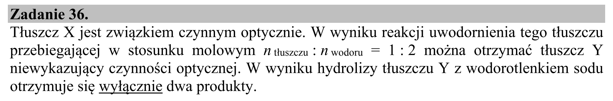 Matura dodatkowa, czerwiec 2017, wstęp zadania 36