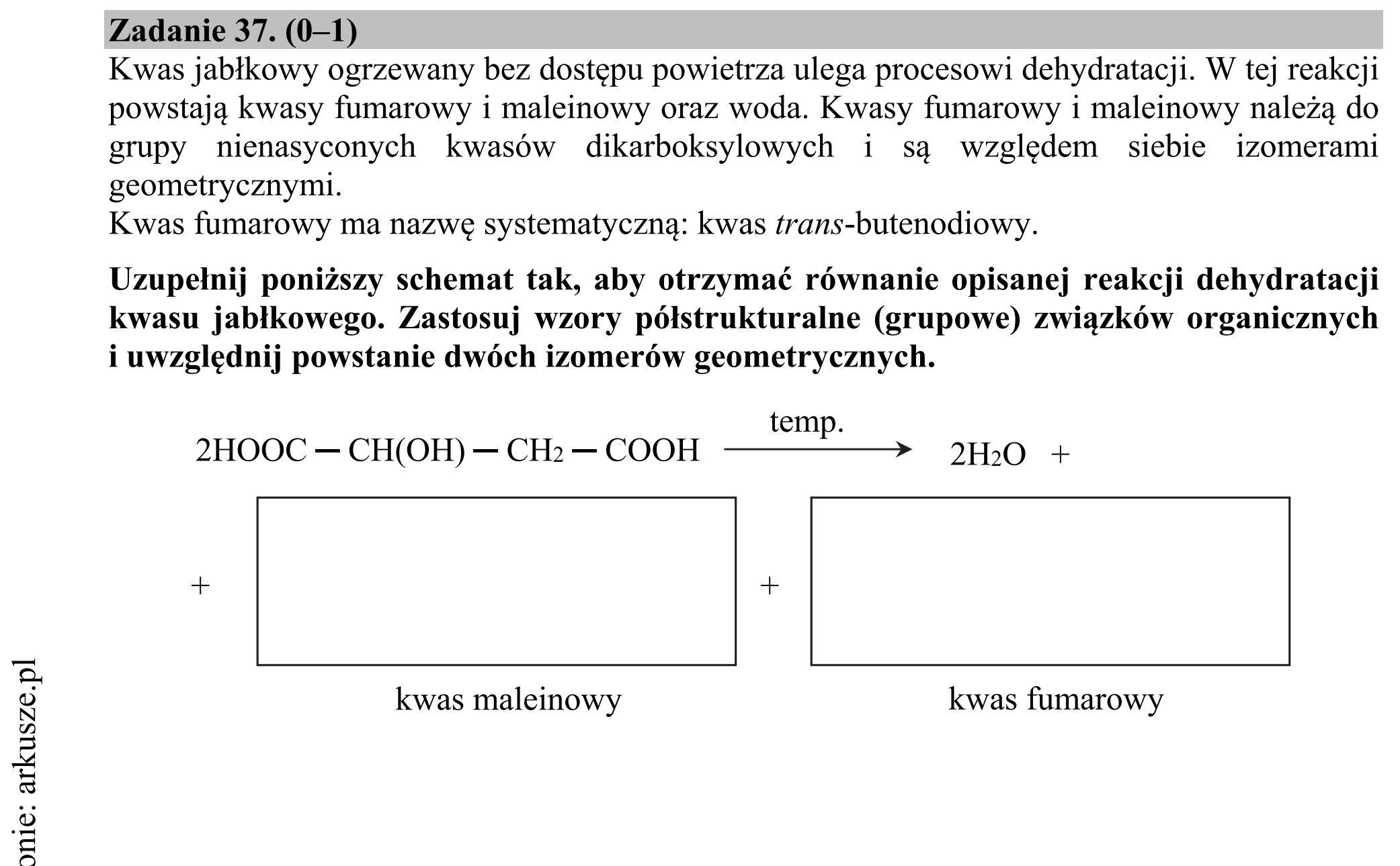 Matura dodatkowa, czerwiec 2017, zadanie 37
