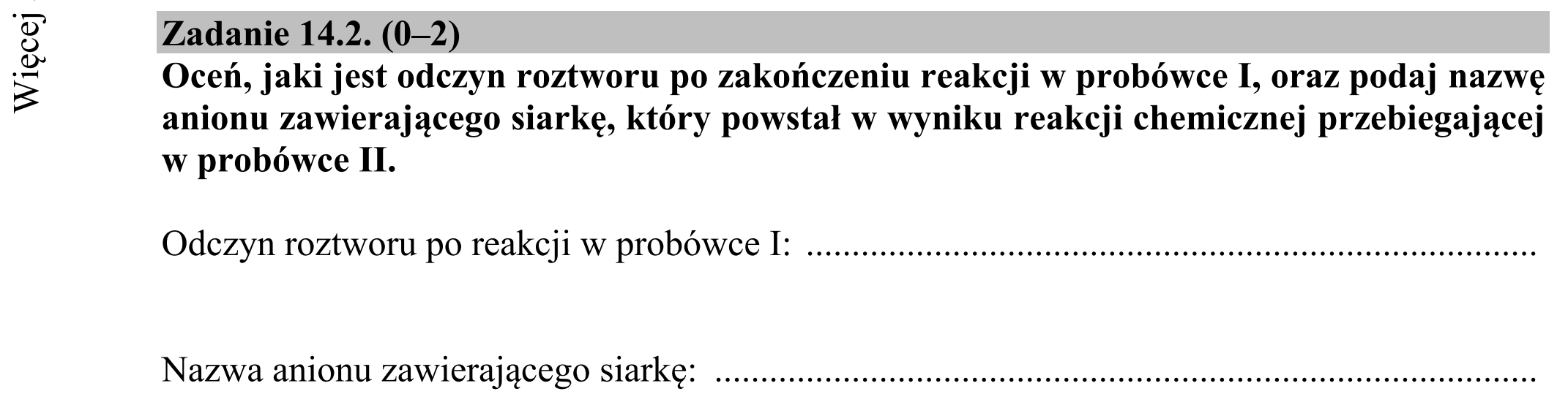 Matura dodatkowa, czerwiec 2018, zadanie 14.2, fragment 1