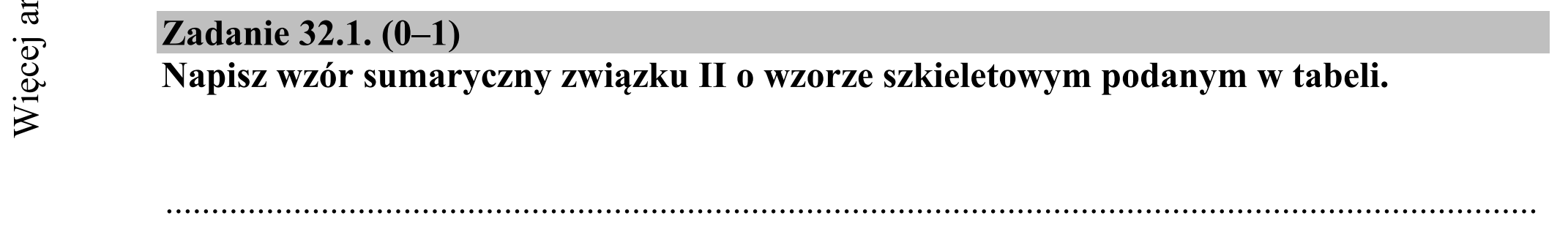 Matura dodatkowa, czerwiec 2018, zadanie 32.1