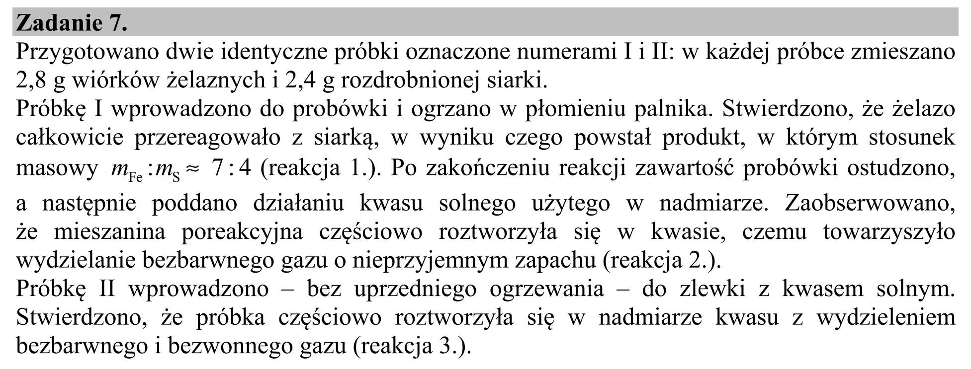 Matura dodatkowa, czerwiec 2018, wstęp zadania 7