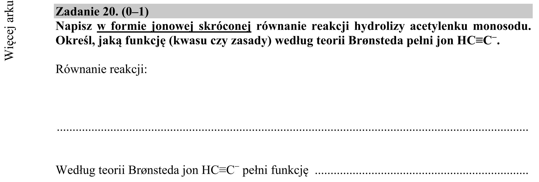 Matura dodatkowa, czerwiec 2019, zadanie 20, fragment 1