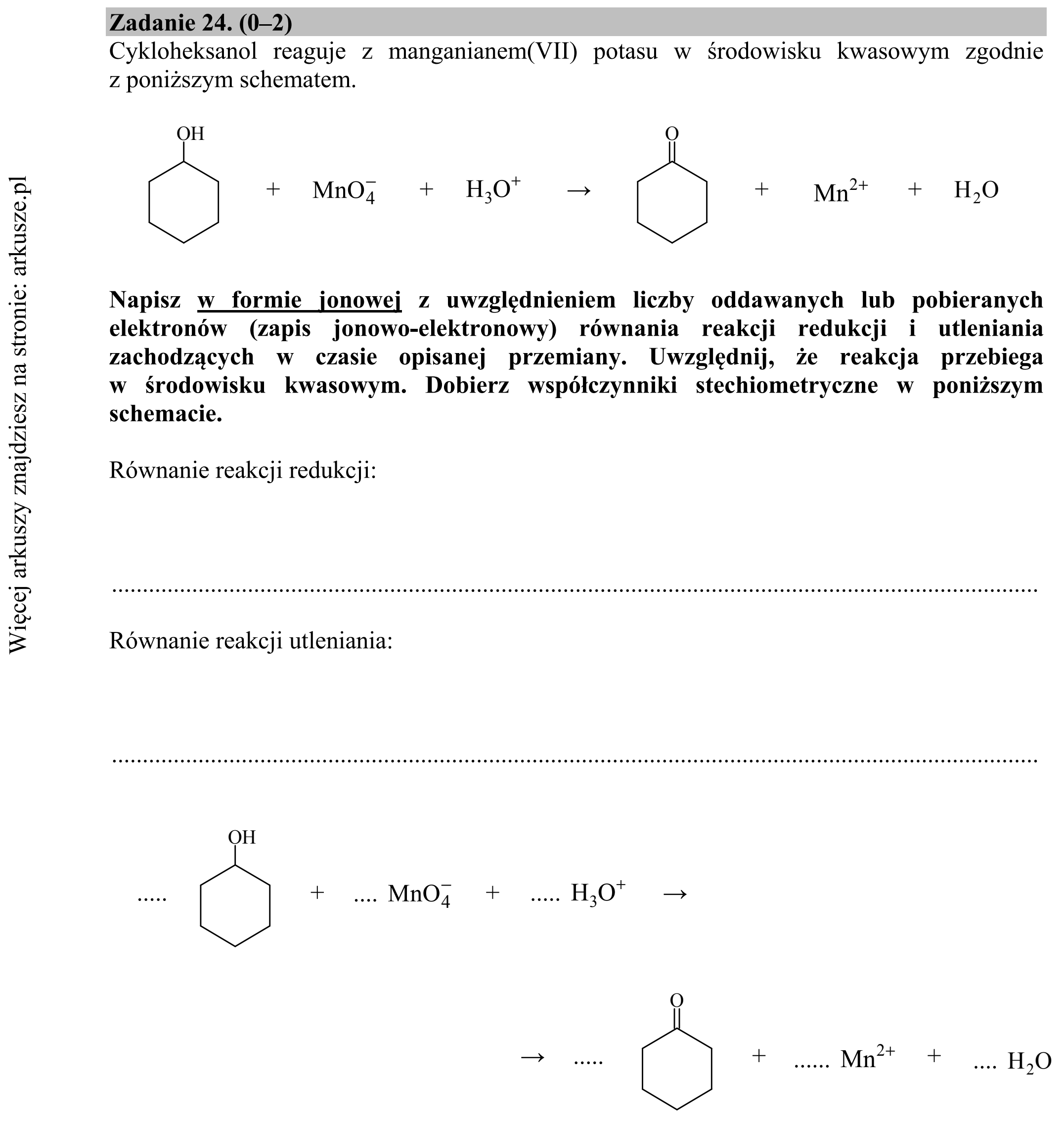 Matura dodatkowa, czerwiec 2019, zadanie 24, fragment 1
