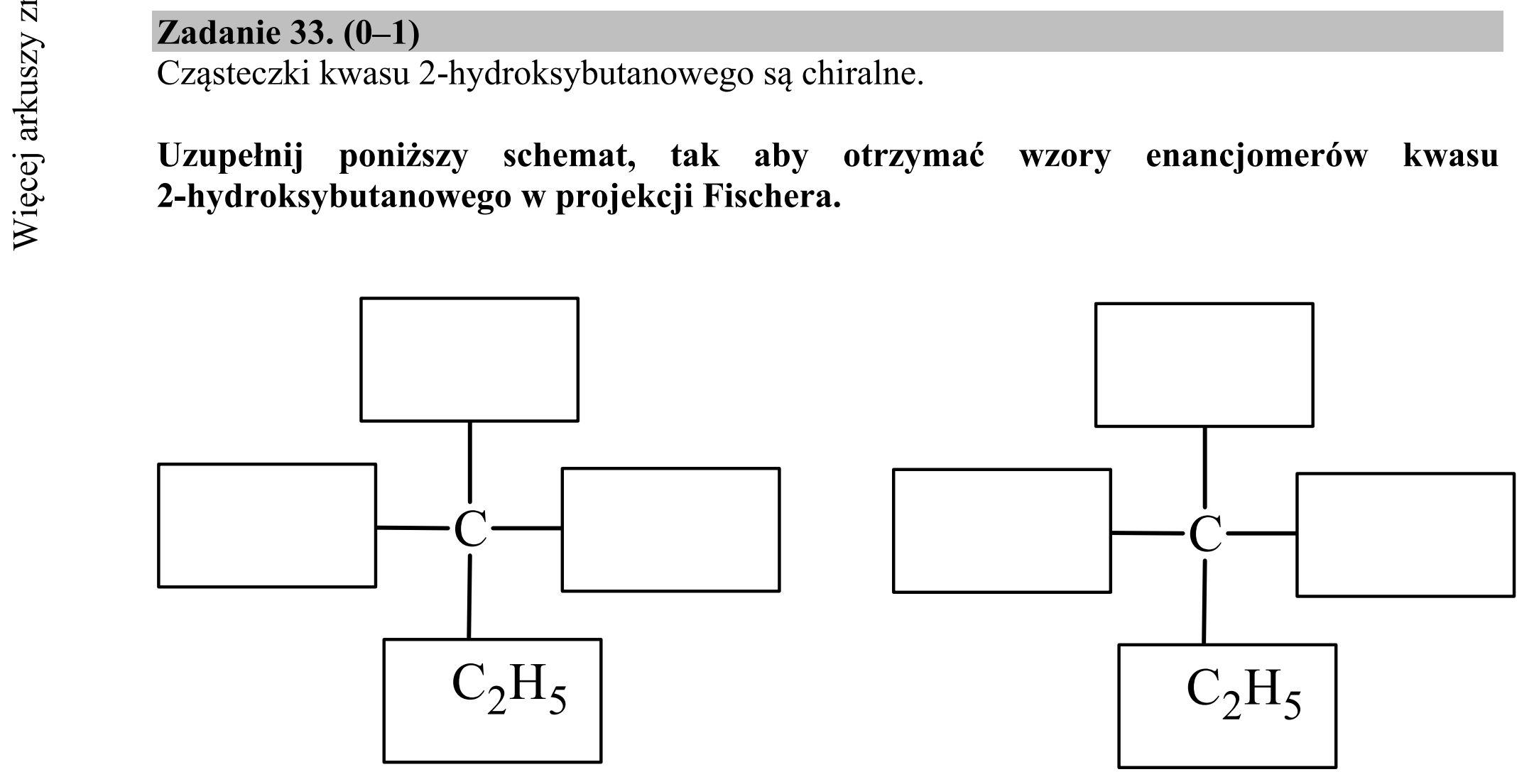 Matura dodatkowa, czerwiec 2019, zadanie 33, fragment 1
