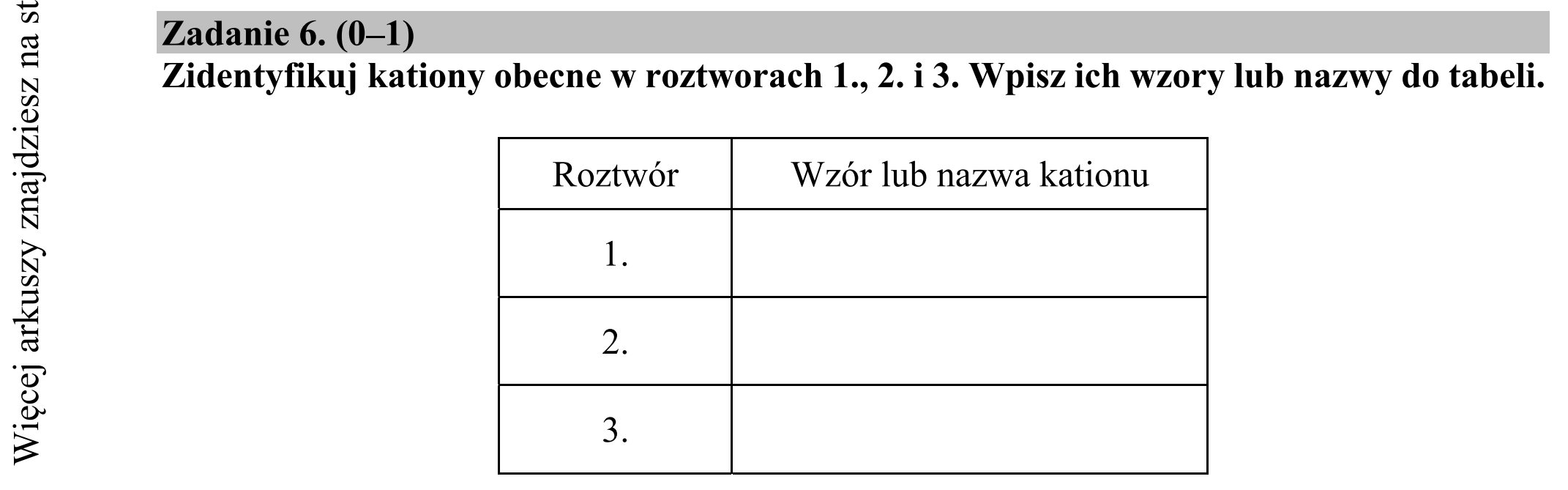 Matura dodatkowa, czerwiec 2019, zadanie 6