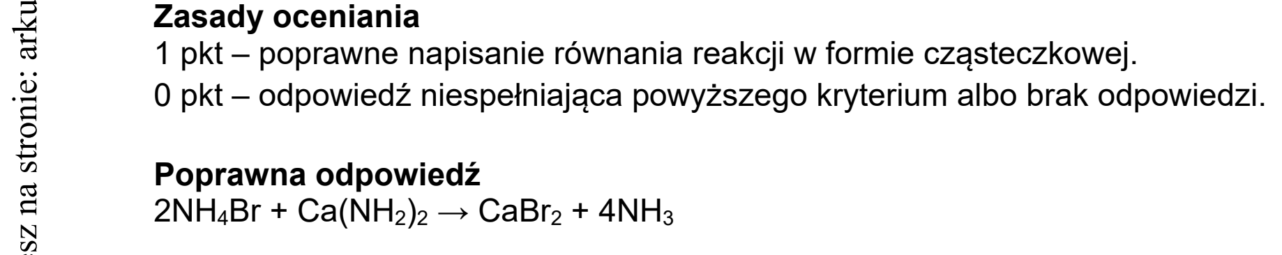Matura dodatkowa, czerwiec 2021, odpowiedź do zadania 12