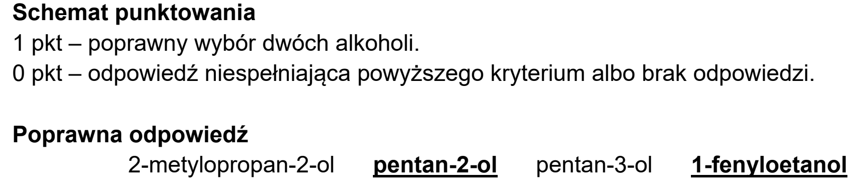 Matura dodatkowa, czerwiec 2021, odpowiedź do zadania 31