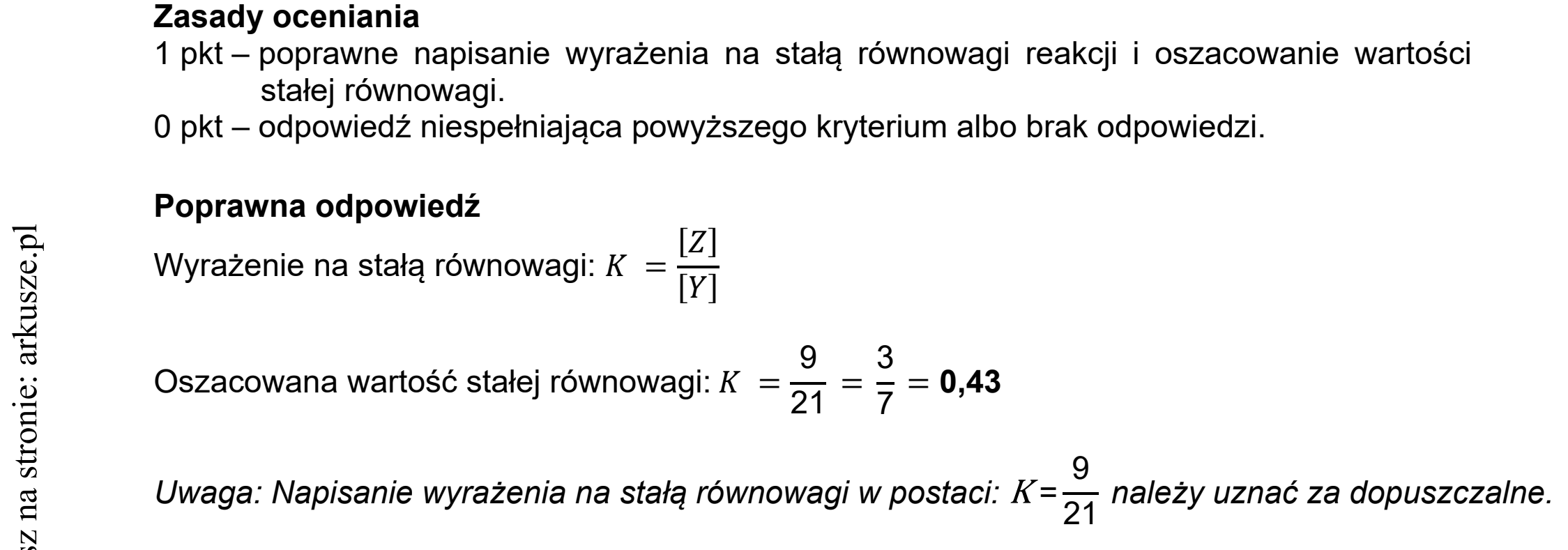 Matura dodatkowa, czerwiec 2021, odpowiedź do zadania 8