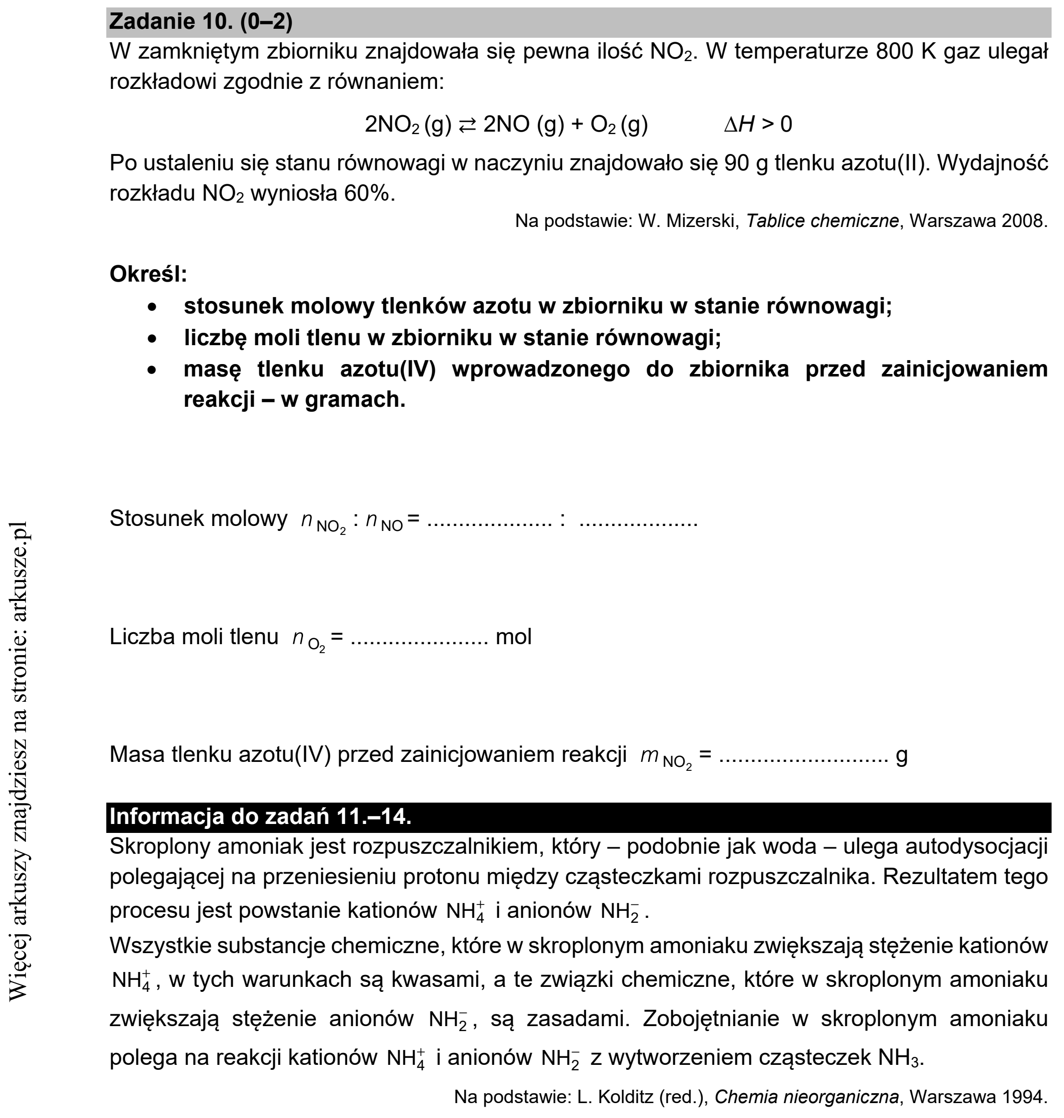 Matura dodatkowa, czerwiec 2021, zadanie 10