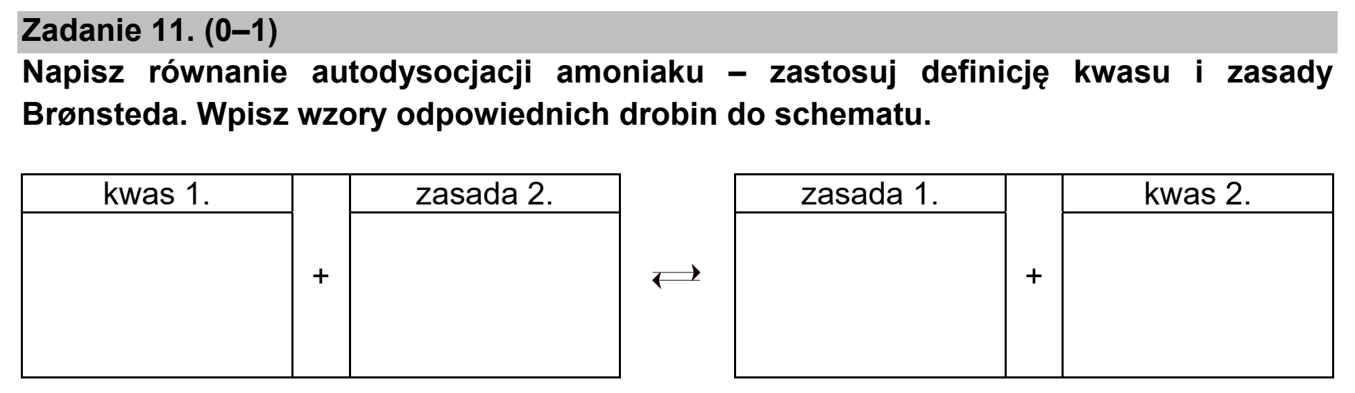 Matura dodatkowa, czerwiec 2021, zadanie 11