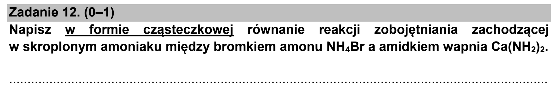 Matura dodatkowa, czerwiec 2021, zadanie 12