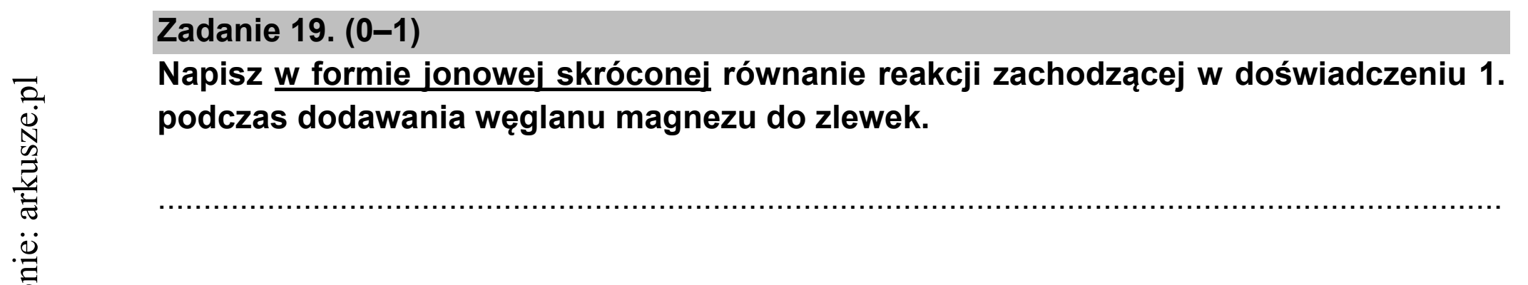 Matura dodatkowa, czerwiec 2021, zadanie 19