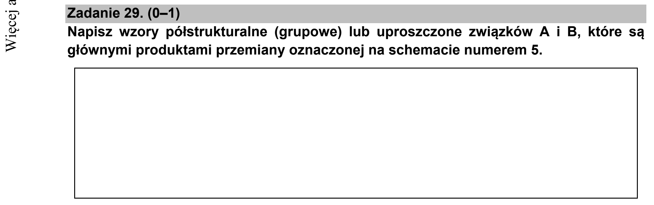 Matura dodatkowa, czerwiec 2021, podgląd zadania 29, fragment 1