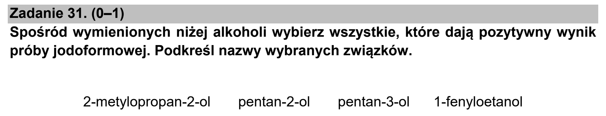 Matura dodatkowa, czerwiec 2021, zadanie 31