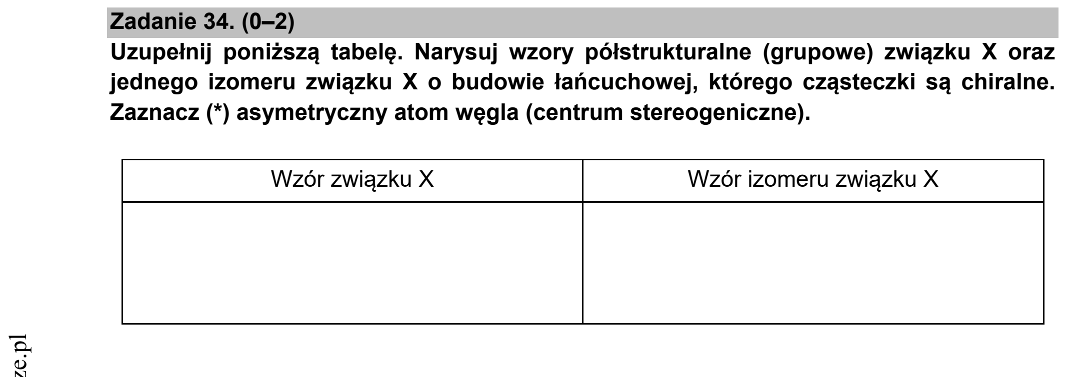 Matura dodatkowa, czerwiec 2021, zadanie 34