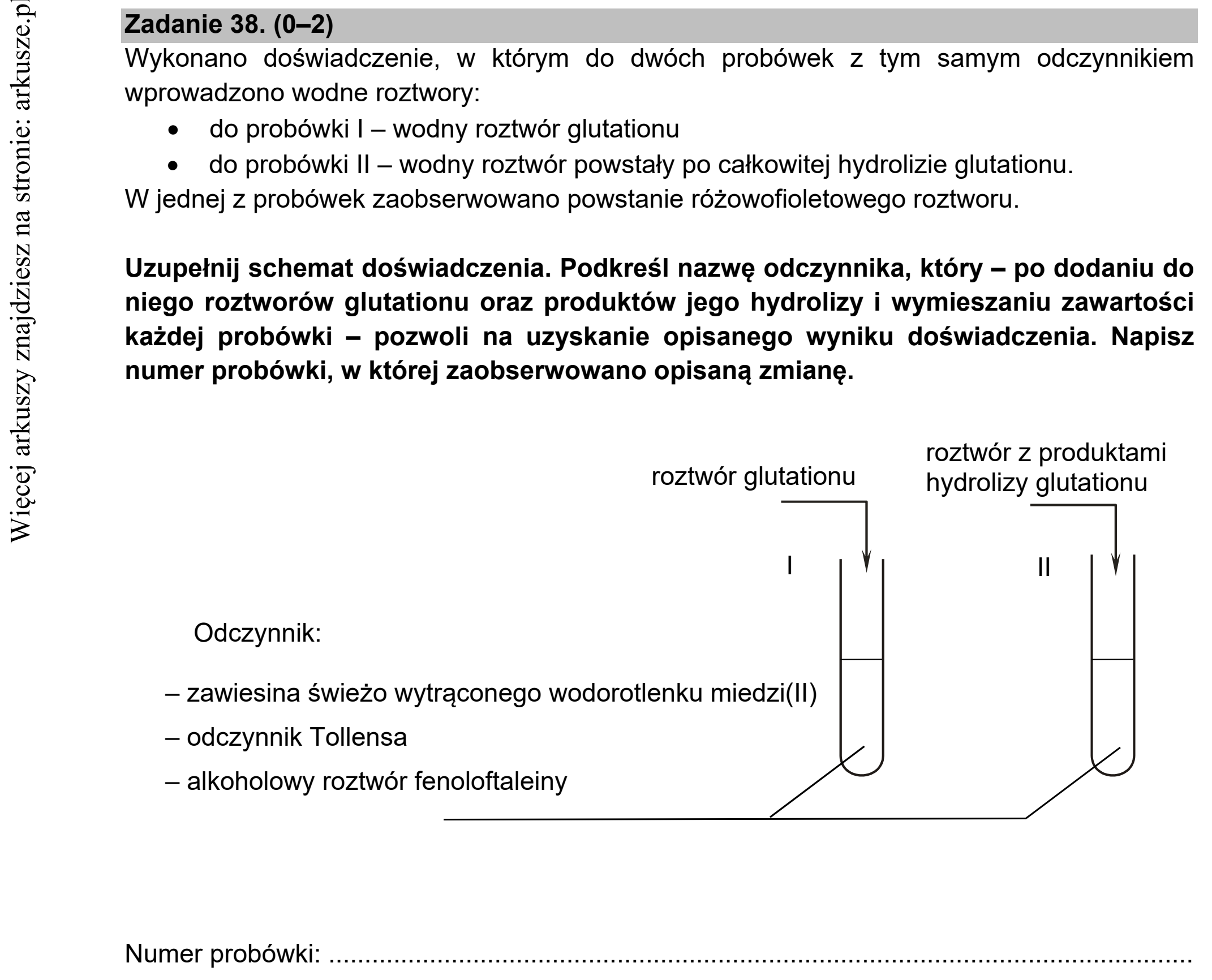 Matura dodatkowa, czerwiec 2021, zadanie 38