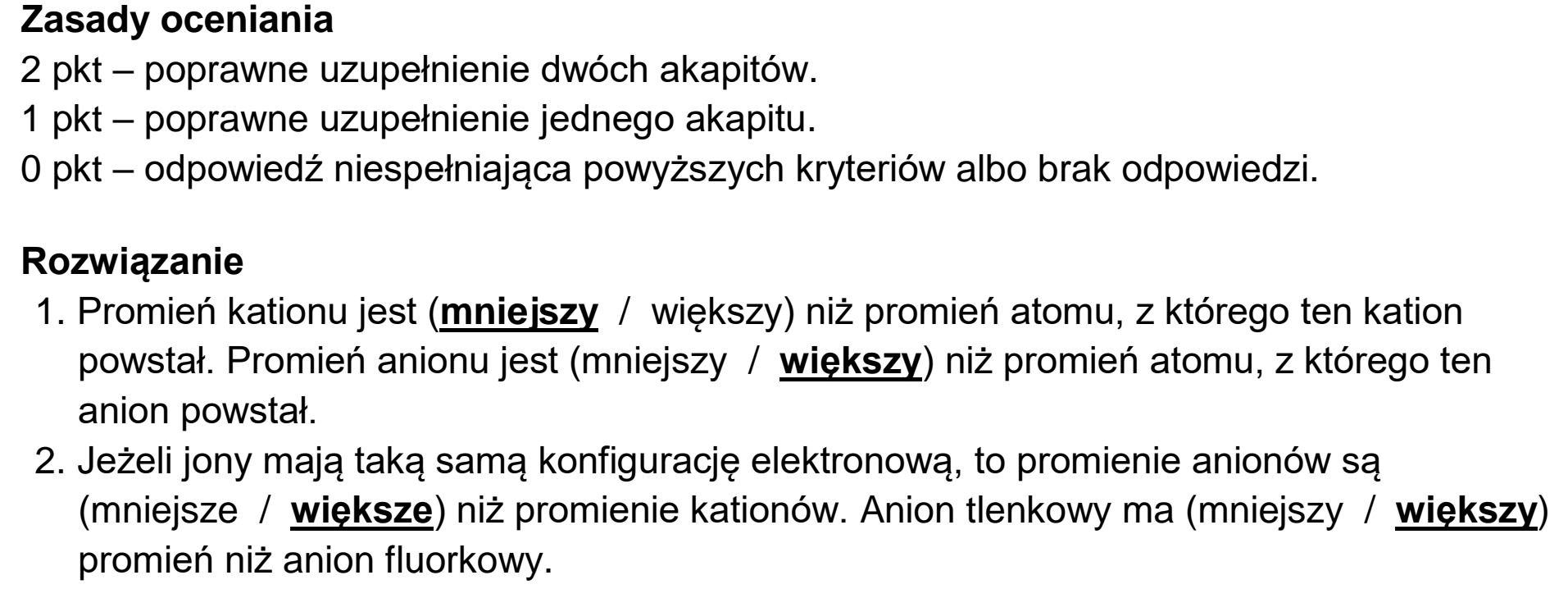 Matura dodatkowa, czerwiec 2022, odpowiedź do zadania 2