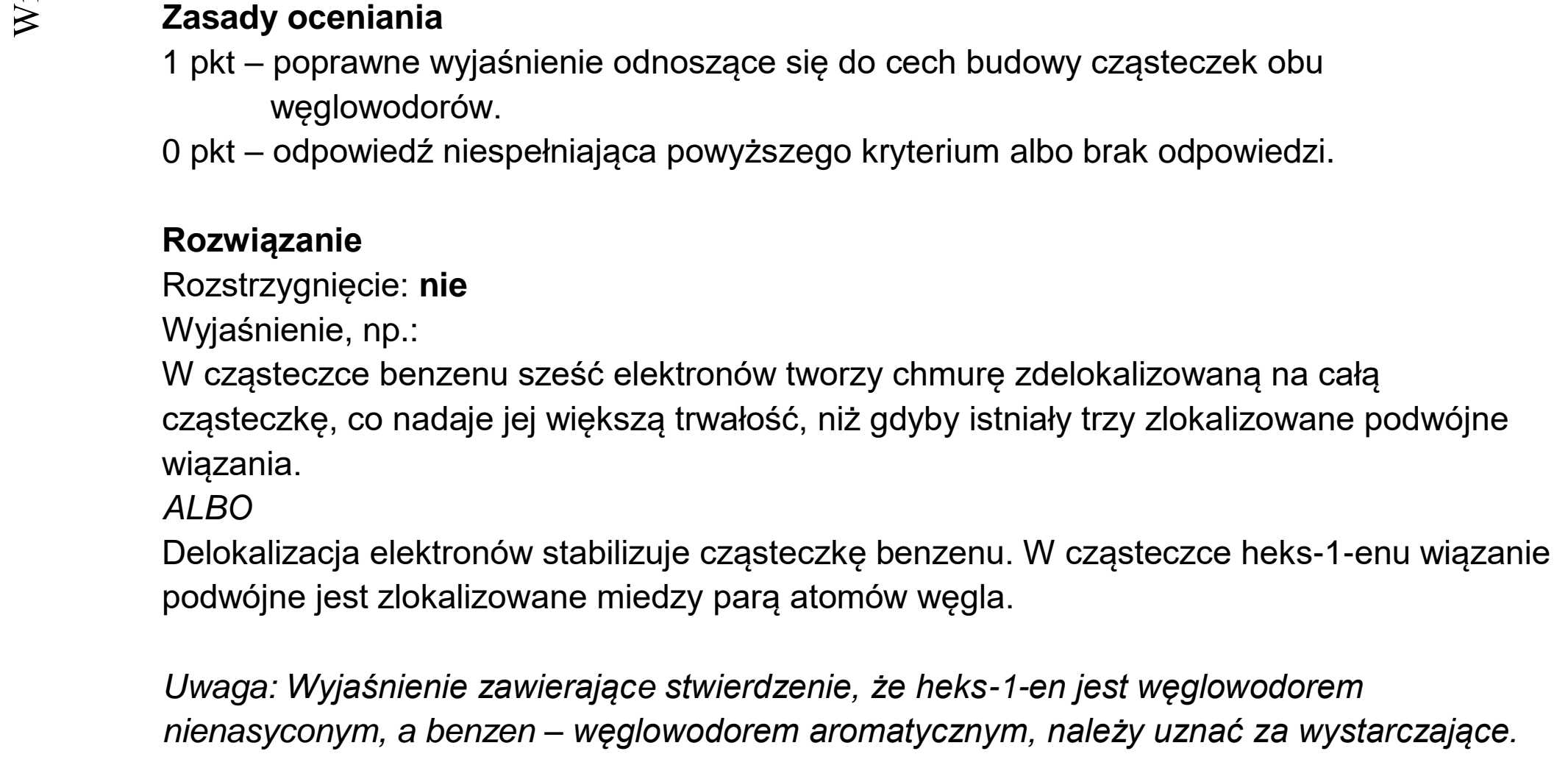 Matura dodatkowa, czerwiec 2022, odpowiedź do zadania 20.1