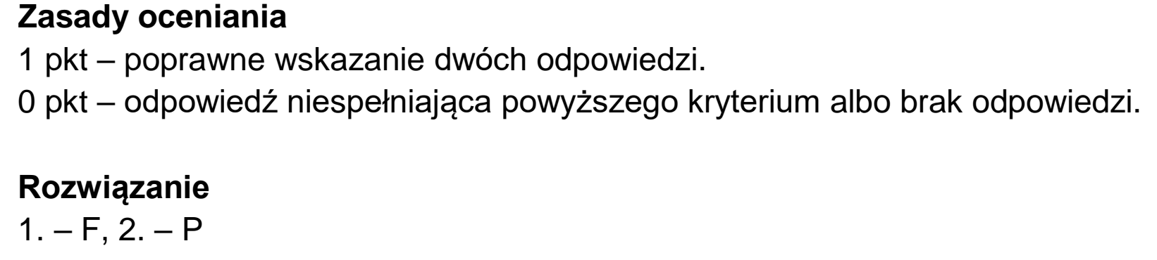 Matura dodatkowa, czerwiec 2022, odpowiedź do zadania 6