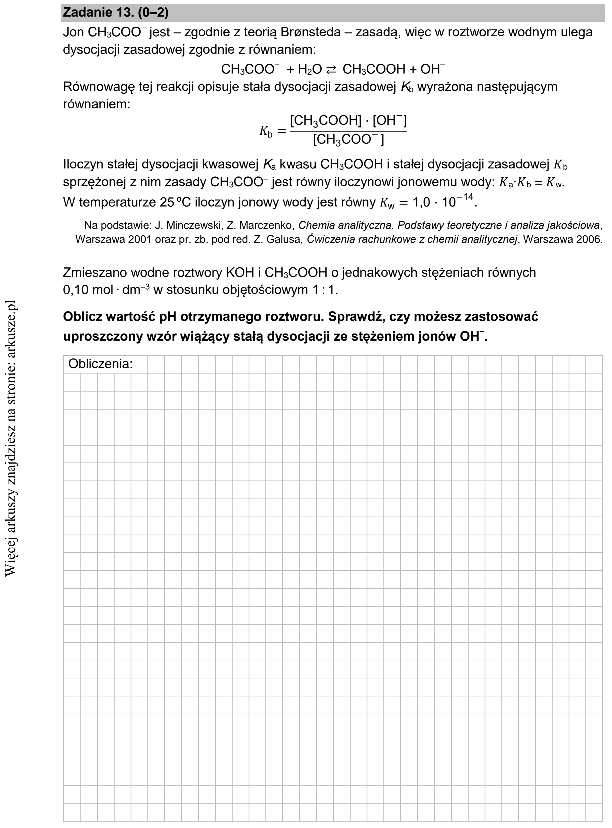 Matura dodatkowa, czerwiec 2022, podgląd zadania 13