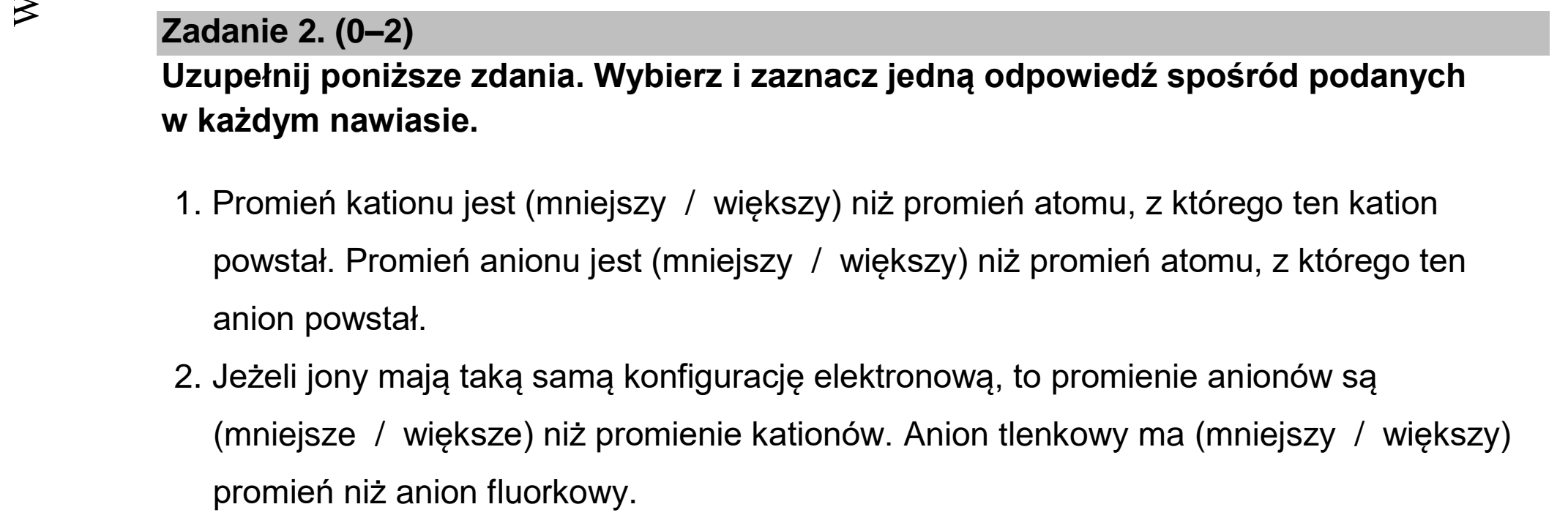 Matura dodatkowa, czerwiec 2022, zadanie 2
