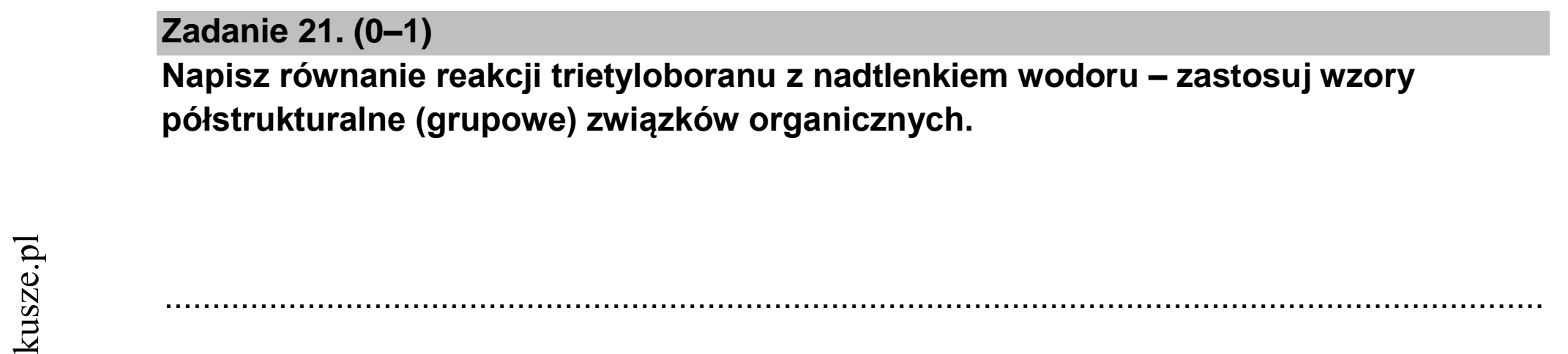 Matura dodatkowa, czerwiec 2022, zadanie 21