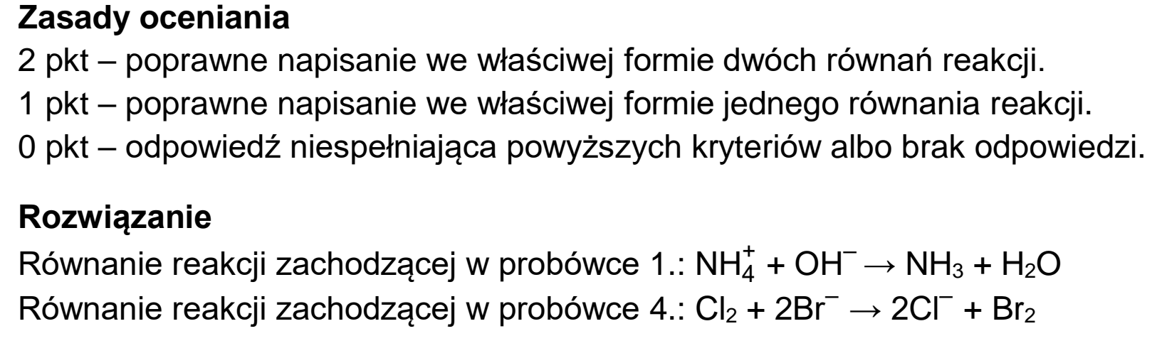Matura dodatkowa, czerwiec 2023, odpowiedź do zadania 20