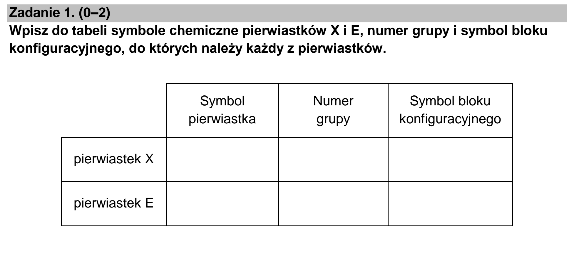 Matura dodatkowa, czerwiec 2023, zadanie 1