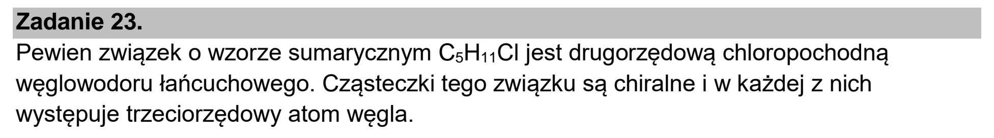 Matura dodatkowa, czerwiec 2023, wstęp zadania 23