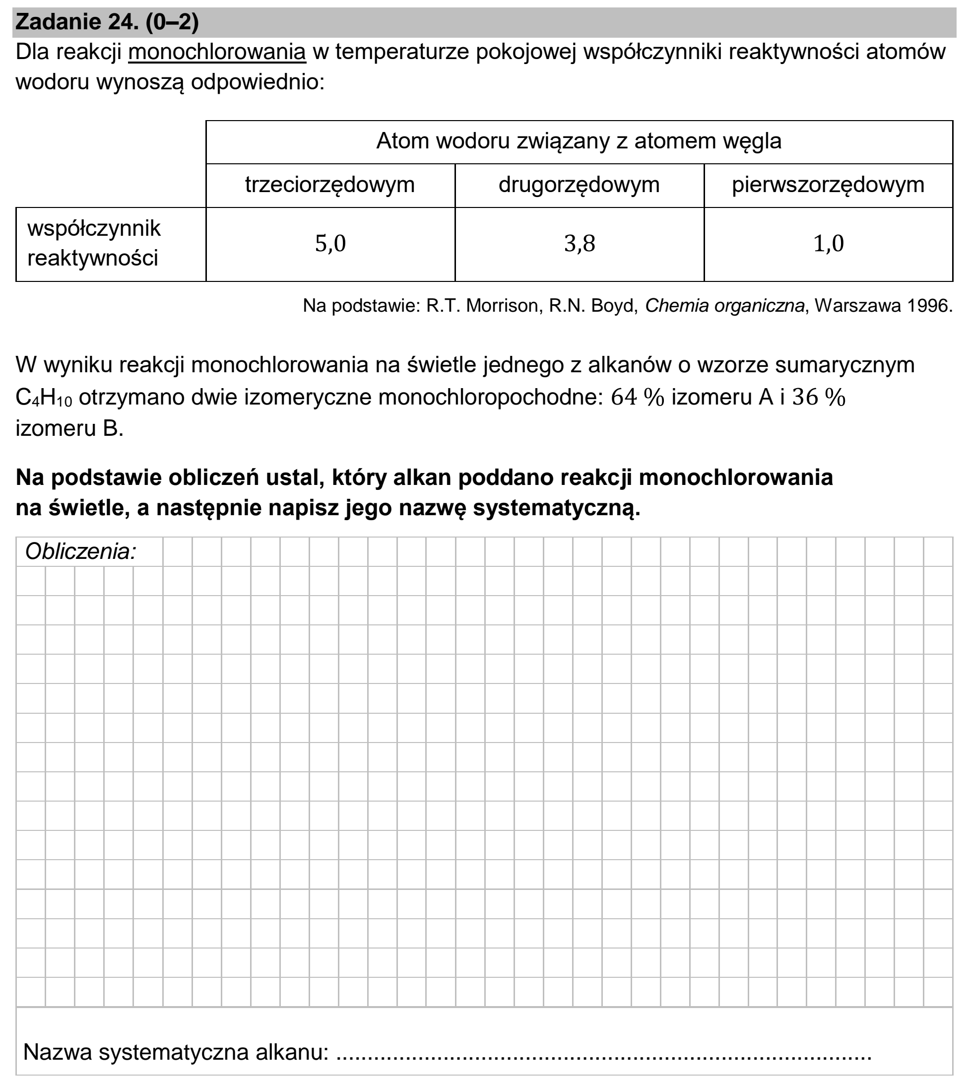 Matura dodatkowa, czerwiec 2023, zadanie 24