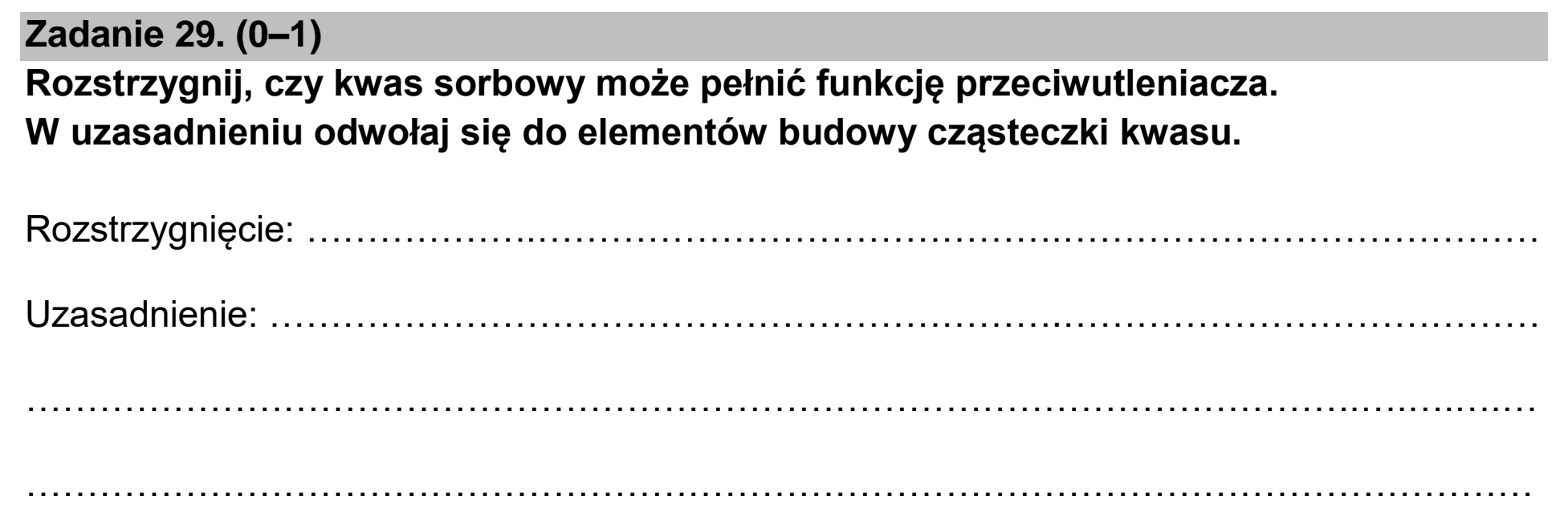 Matura dodatkowa, czerwiec 2023, zadanie 29