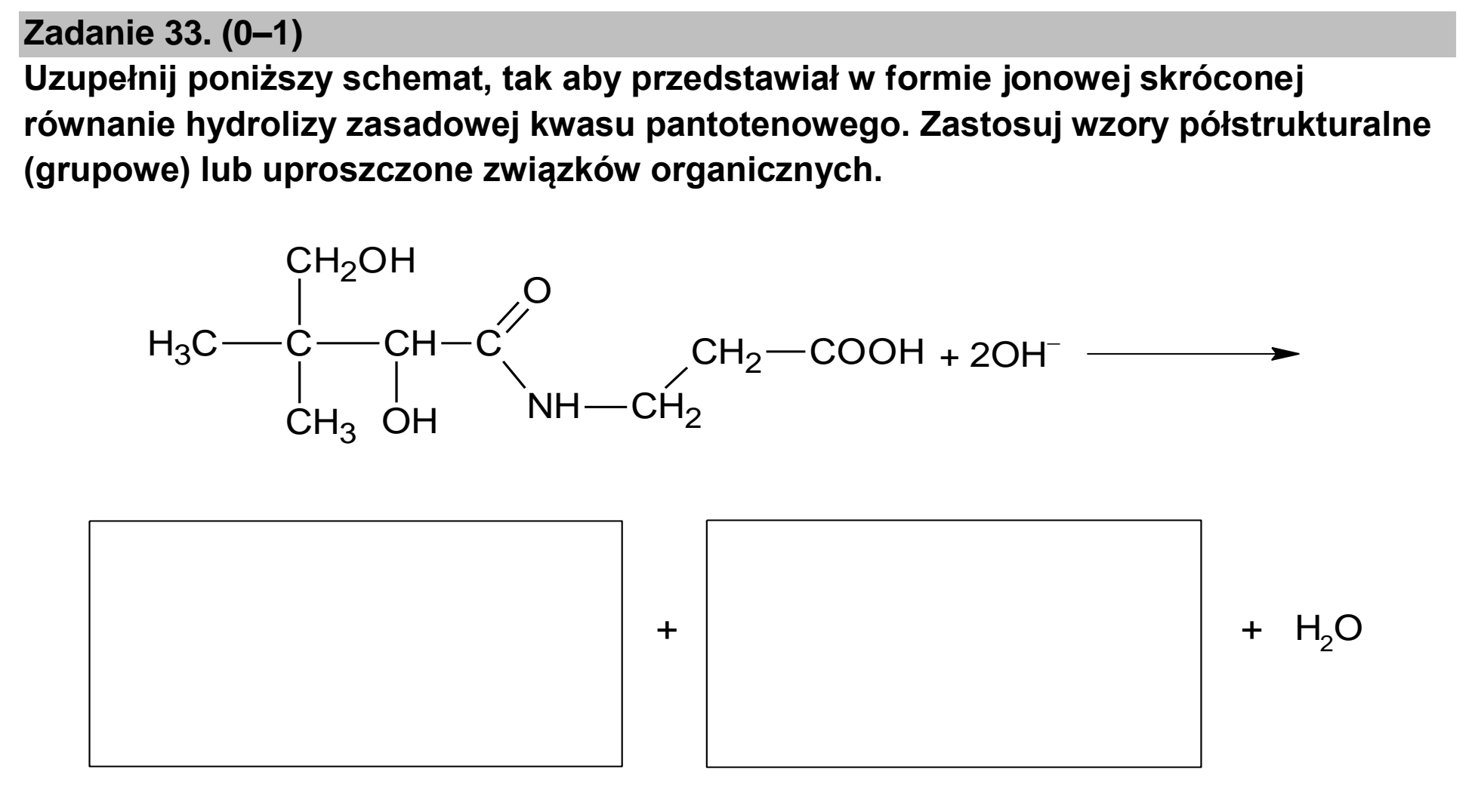 Matura dodatkowa, czerwiec 2023, zadanie 33